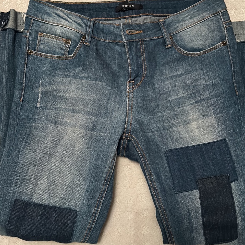 Patch jeans